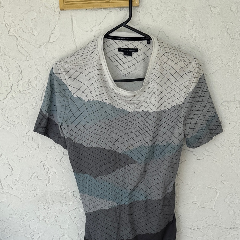 Porsche Design Multicolor Geometric Tee